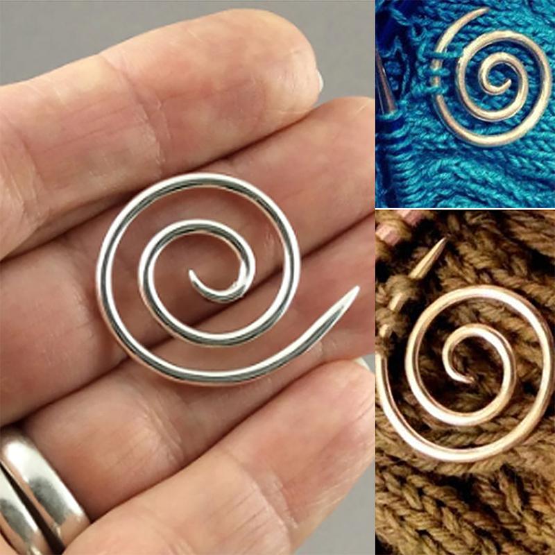 Spiralsticka, Halkfri och Hållbar Handstickningsverktyg, Stickningsartefakt för Tröja och Halsduk