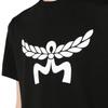 MCM Ss24 Letter Pattern Loose Round Neck Short Sleeve T-Shirt Men Tops Black MHTESMM05BK
