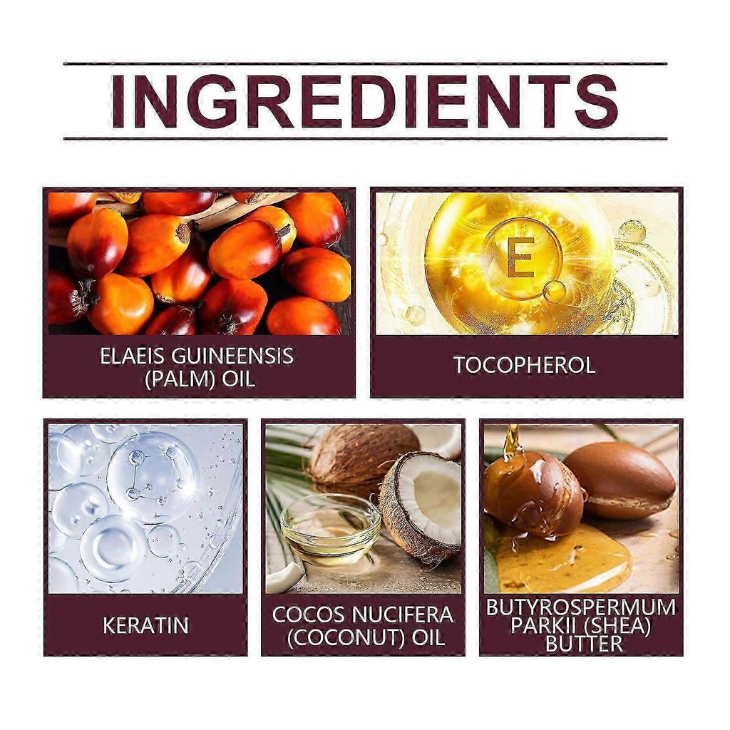 Batana Hair Mask with Keratin for Smooth, Active Care To Achieve Fluffy and Manageable Hair