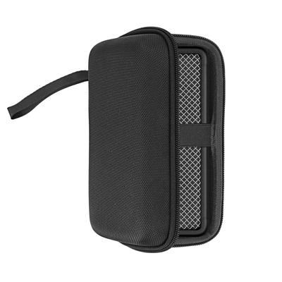 Geekria Nylon Speaker Case Cover for Marshall Emberton II, Replacement Hardshell Travel Carry Bag with Cable Management (Black)