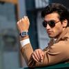 TSAR BOMBA Men's Watch 50M Water-Resistant Tonneau Dial Luxury Sapphire Crystal Silicone Strap