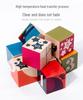 Children's Wooden Tangram & Domino Set with Peach Wood Sticks - Educational Building Block Toys