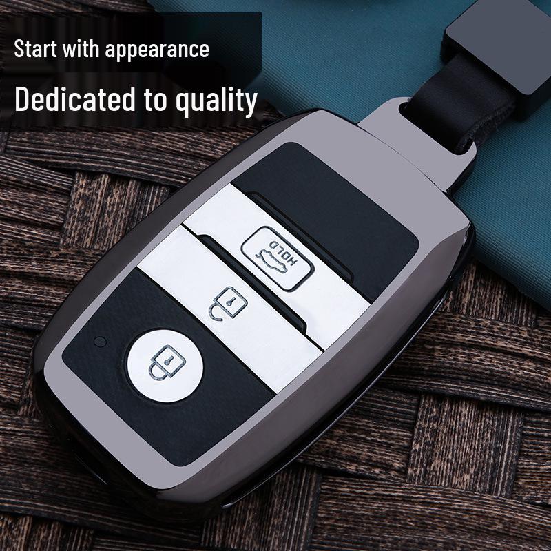 Premium Metal Key Case for Landwind X7/X5/X5plus - Stylish Car Remote Holder with Fashion Buckle