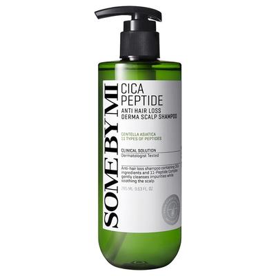 Cica Peptide Anti Hair Loss Derma Scalp Shampoo 285ml – Soothing Scalp Care, Strengthening Hair Roots & Volume, K-Beauty Hair Care