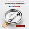 Stainless Steel Round Hidden Flat Handle Kitchen Door Various Cabinet Equipment Door Handle