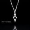 Ciondolo Onice Nero, Ciondolo da Uomo, Ciondolo in Argento Sterling 925, Ciondolo con Pietra Preziosa, Gioielli da Uomo, Regalo per Lui