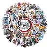 Demon Slayer Anime Stickers Set: 56 Waterproof Two-Dimensional Character Designs for Journals & Luggage