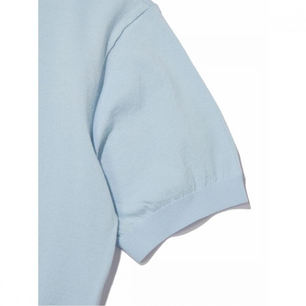 Eider Pulover pentru bărbați cu mânecă scurtă Aqua Dmm23264ic