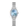 ORSGA Women's Oval Diamond-set Fashion Watch with Prismatic Mirror and Quartz Movement