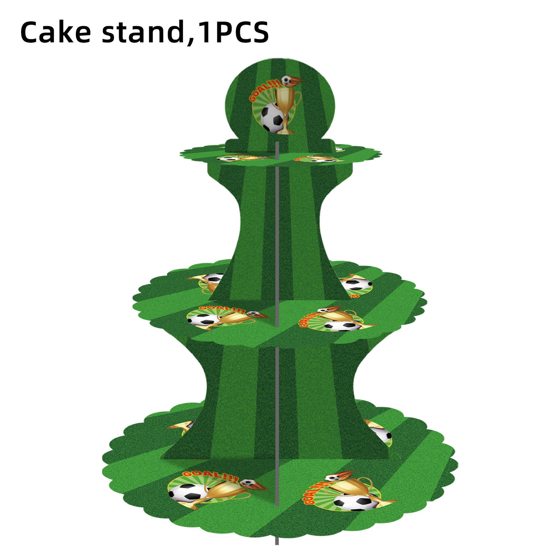 

Football-themed Cake Stand, Football Birthday Cake, Dessert, Ornaments, Party Decorations One Size