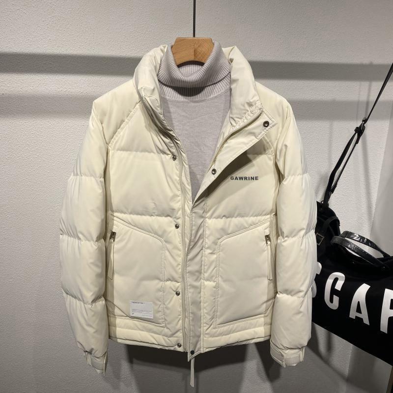 Herren Trendy Koreanischer Stil Stehkragen Daunenjacke - Warm, Locker, Lässige Arbeitskleidung Mode