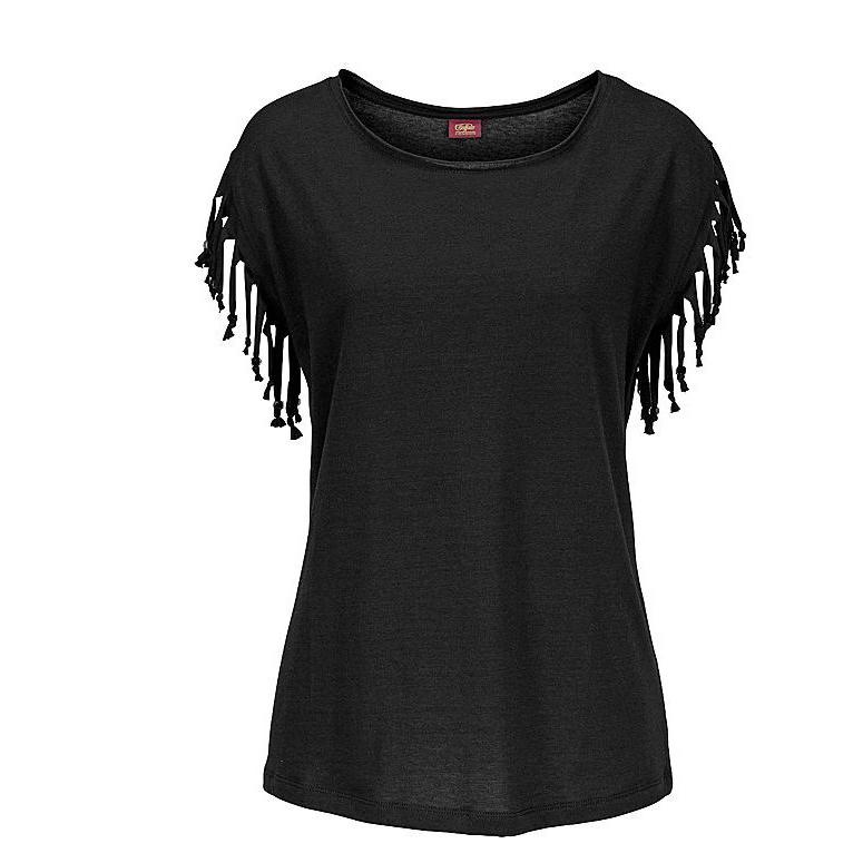 

Женская летняя футболка с короткими рукавами, женский сексуальный топ без бретелек с воротником-стойкой XS чёрный