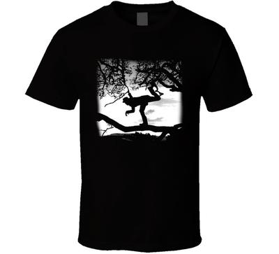 Tom Waits In A Tree Blues Music T Shirt
