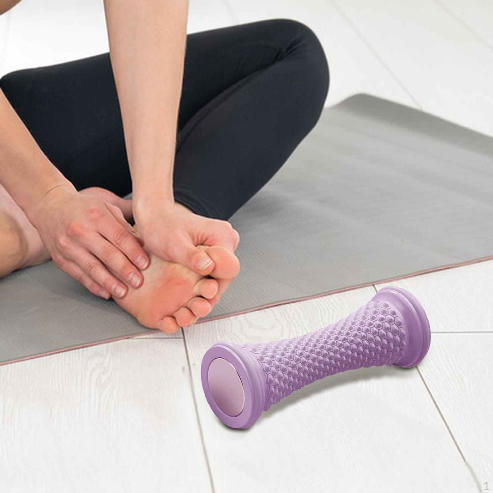 

Foot Massage Roller Comfortable Manual Deep Tissue Muscle Massager for Heel сірий