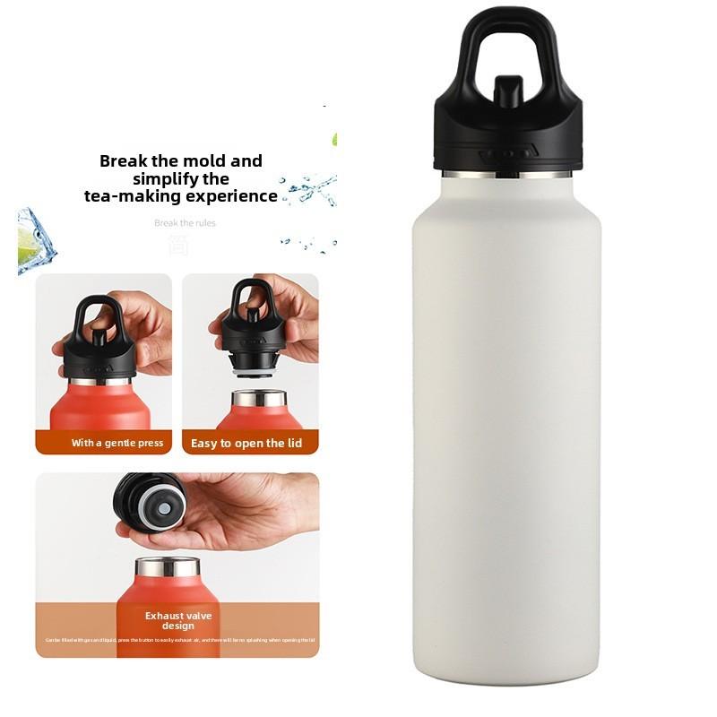 Premium 700ml Insulated Water Bottle With Leak Proof Lid For Outdoor Sports And Travel