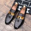 Fashion Size 38-47 Fashionable Men Fringed Shoes Men Casual One-foot Comfortable and Elegant Brand Busines Loafers Gentleman's Shoes Men