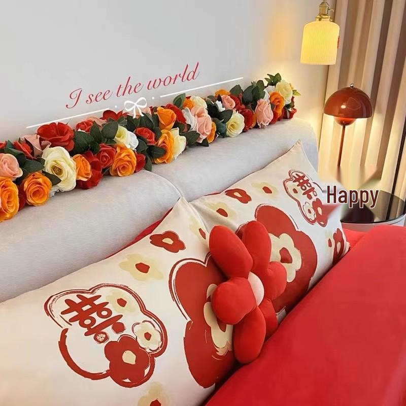 Romantic Wedding Decor: Artificial Flowers for Bedroom & Bridal Chamber