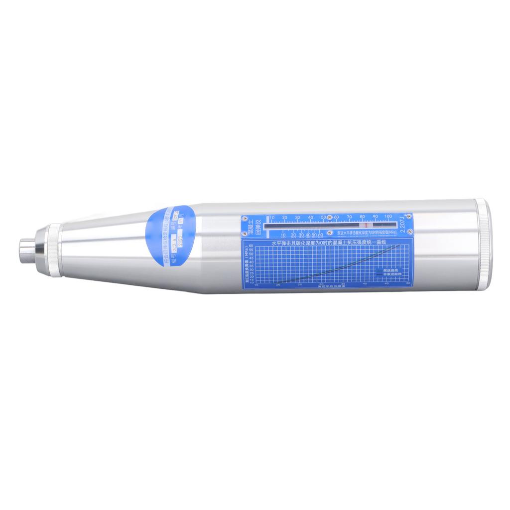 Concrete Rebound Test Hammer Mechanical Pressure Resistant High Strength Tester Meter Tool Schmidt Resiliometer ZC3‑A