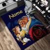 Personalized Name Princess Dreams Living Room Non-Slip Area Rug Soft Carpet for Bedroom Kids Playroom Sofa,Office Home Decor Doormat