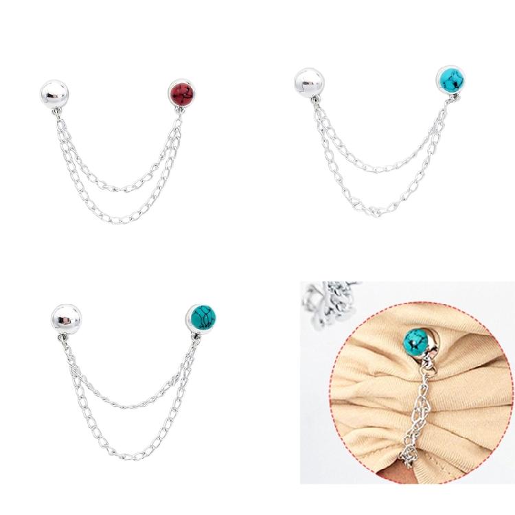 Multipurpose Magnetic Trouser Hem Clips Headscarf Pin Hijab Magnets with Chain Magnetic Clips for Quick Attachment