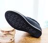Women's Quilted Cotton Short Boots with Fleece Trim and Hidden Wedge Heel