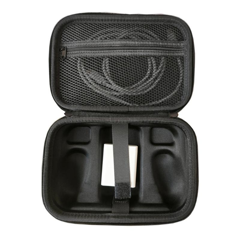 Harte EVA-Aufbewahrungstasche für WIN Mini 7 Zoll Spielkonsole Tragbare Handtasche Reise-Tragetasche Organizer-Beutel Schwarz
