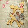 Humming Mint Children 110cm Applique Apron Sanrio Green H-shaped 45823g-110