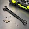 Heavy Duty Steel Spanner Double End Combination Wrench, Heavy-Duty Metric Hexagonal Bolt Tightening Tool High-Strength for Automotive Construction