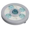 Pet Slow Food Bowl Multifunctional Leak Proof ABS Slow Feeder Dog Bowl for Cat and Hamster Light