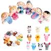 Cute Finger Puppets Doll Set For Kids Educational Family Entertainment 6/10/12 Pcs