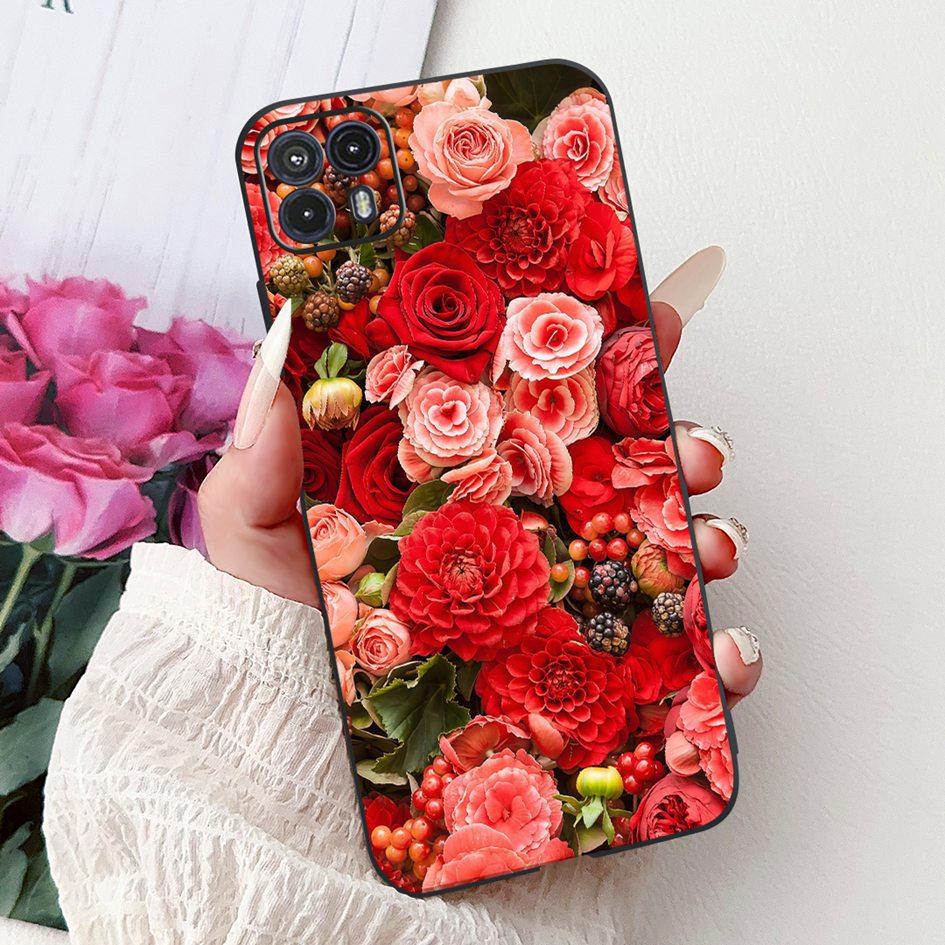 For Motorola Moto G50 Case XT2137-1 XT2137-2 Cover Cute Cat Flower Cartoon TPU Back Shell For Motorola Moto G50 5G XT2149-1 Capa