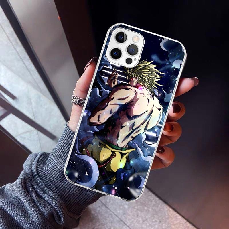 JoJo Adventure Dio Diego Brando Phone Case For iPhone 17 Air 11 13 Mini 14 15 Plus 16 12 Pro Max 16E SE 7 8 Pattern Soft TPU Bac