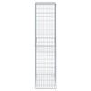 VidaXL Panier gabion avec couvercle 100x50x200 cm fer galvanisé, mur en gabion, mur de soutènement en gabion, clôture en 3295166