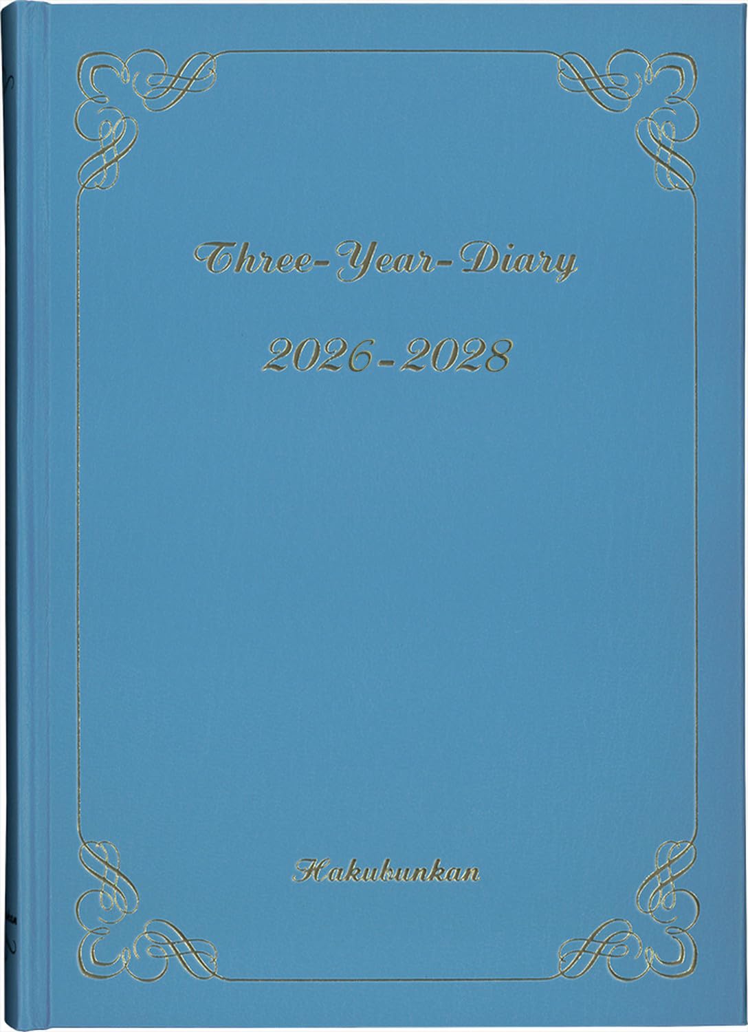 

Hakubunkan Diary 2026 A5 Diary Blue 35 January 3-Year No. (Starts 2026) синий