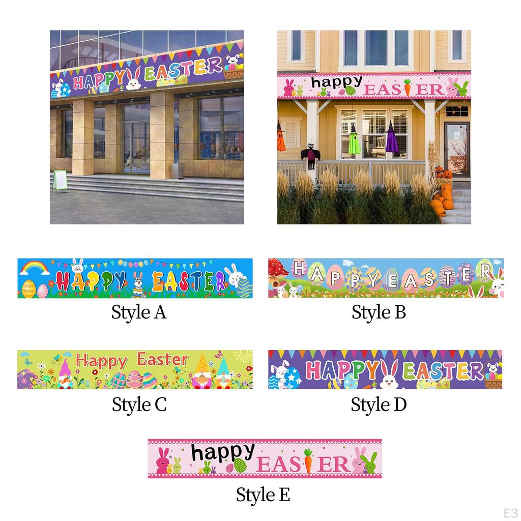 Bunny Banner Set for Festive Celebrations