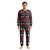 Christmas Printed Matching Family Pajama Set for Parents and Kids Holiday Wear