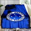 1pz Coperta Morbida in Flanella Stampata Cruzeiro Esporte Clube per Camera da Letto Adulti Soggiorno Divano Campeggio Viaggio Regali per Fan Regali di Natale