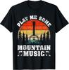 NEW LIMITED! Vintage Play Me Some Mountain Music Mandolin Tee - MADE IN USA