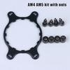AM4 AM5 Mount Bracket Stud Nut Kit For NZXT Kraken X41 X42 X51 X52 X61 X62 X63 X72 X73 Z63 Z73