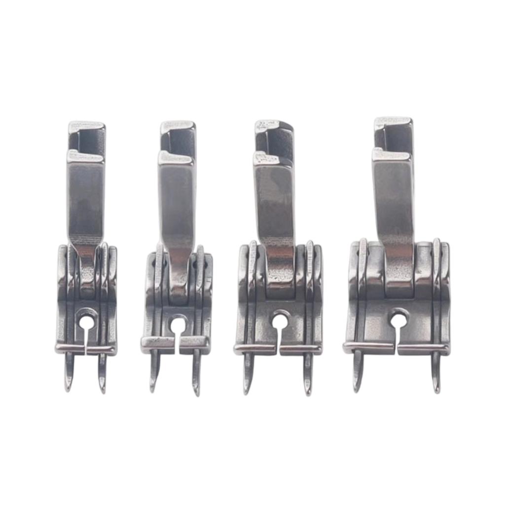 Industrial Iron Presser Foot for Flatbed Machines Extended Base Cloth Control Sturdy Sewing Solution