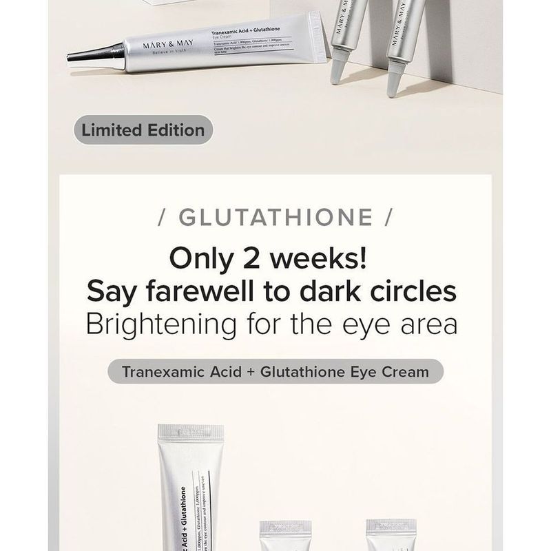 Mary&May - Glutathione Eye Cream Special Set