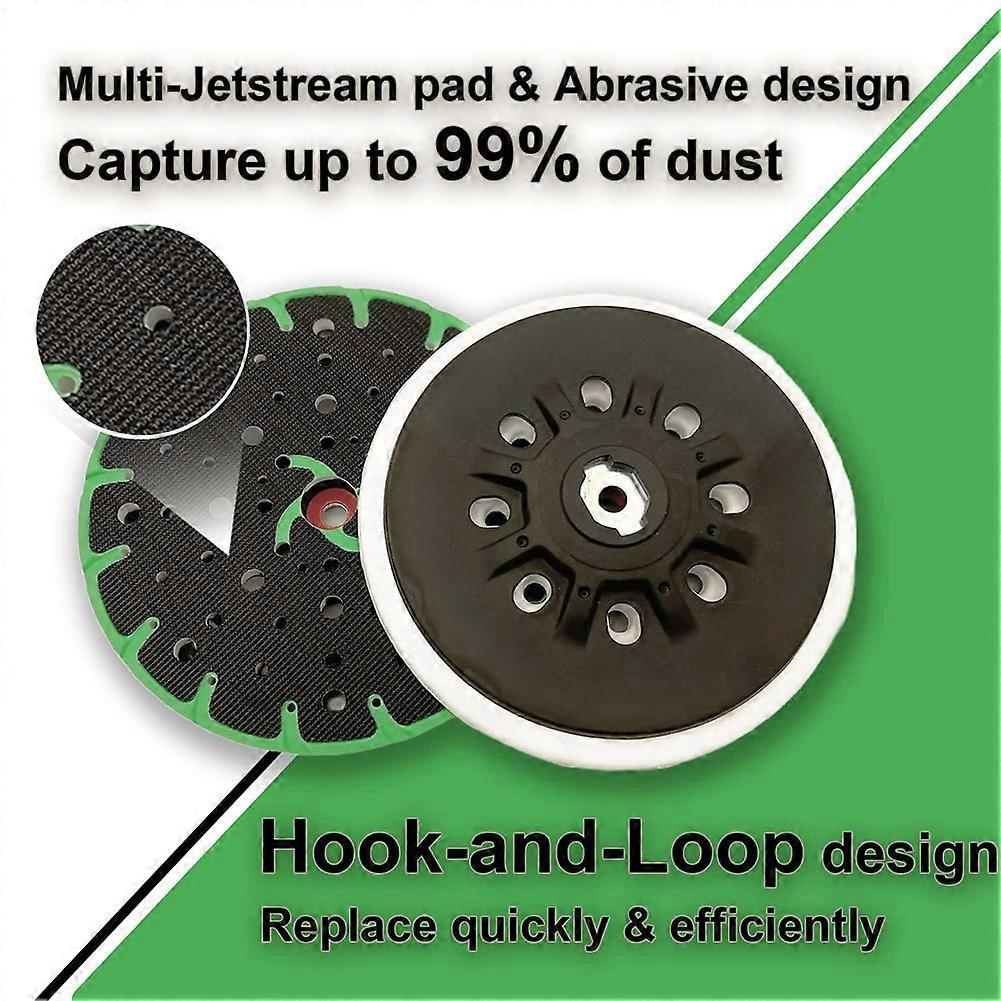 6-Inch Soft Back-Up Sanding Pad for Festool ETS 150/3 EQ, ETS 150/5 EQ, ETS EC 150/3 EQ, ETS EC 150/5 EQ Sanders