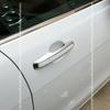8P ABS Silver Chrome Car Side Door Handle Cover Trim For Jaguar F-PACE 2016-2020