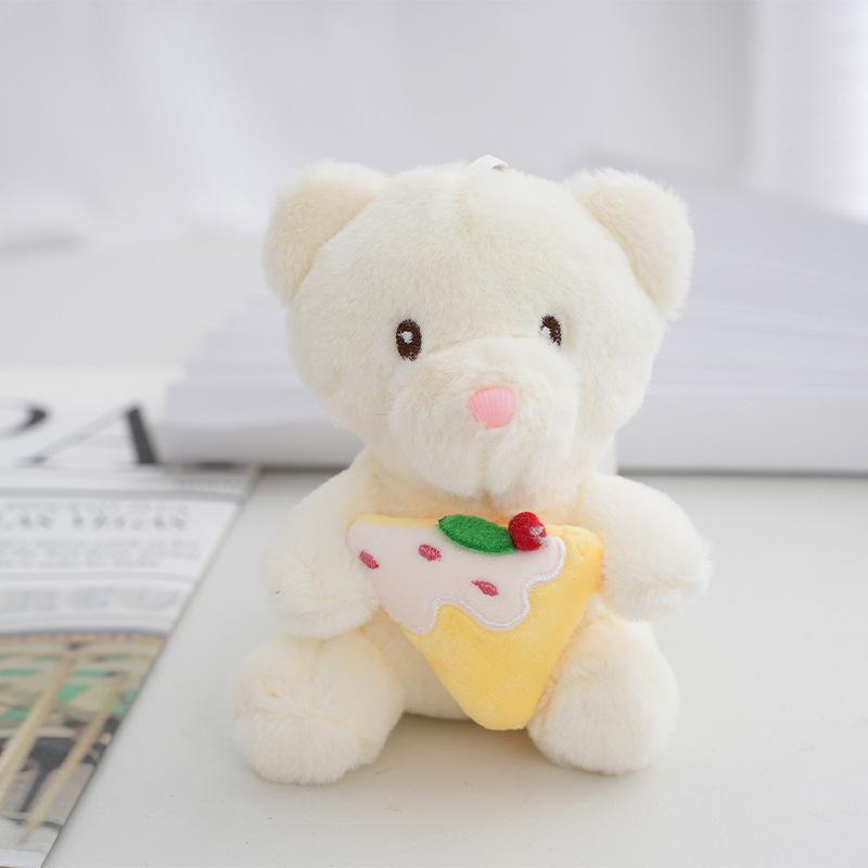 Bear Plush Innovative Keychain Unique Sitting Animal Toy With Soft Touch And Charm