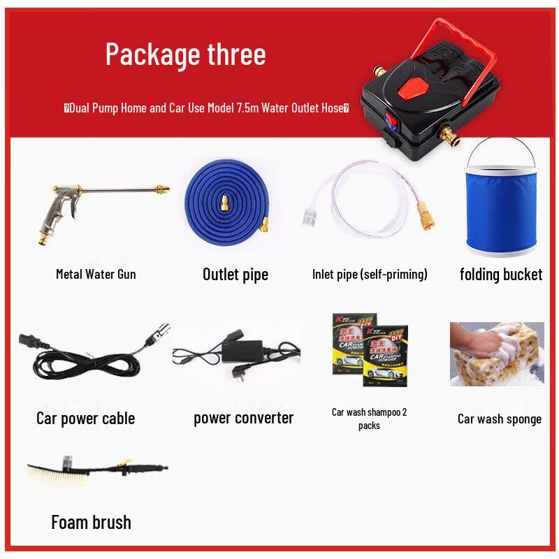 Aokewen Portable High-Pressure Car Washer