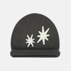 SUNLOVE Flare Roll Brim Beanie Brown