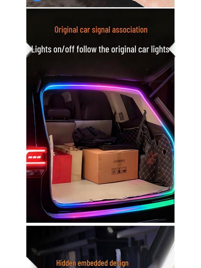 Best-Selling Ambient Lighting Strip for Updated Model 3 Trunks