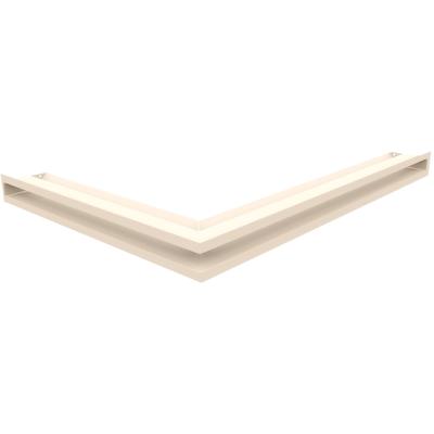 Vent Cover LUFT Corner Right 54,7x76,6x6 Cream Slim