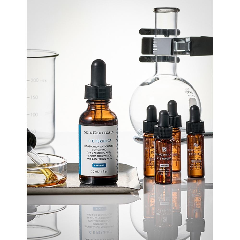 SkinsutiCals C E fEruliC Antioxidant Anti Aging ampoulE 30ml sEt  +C E fEruliC 4ml 4