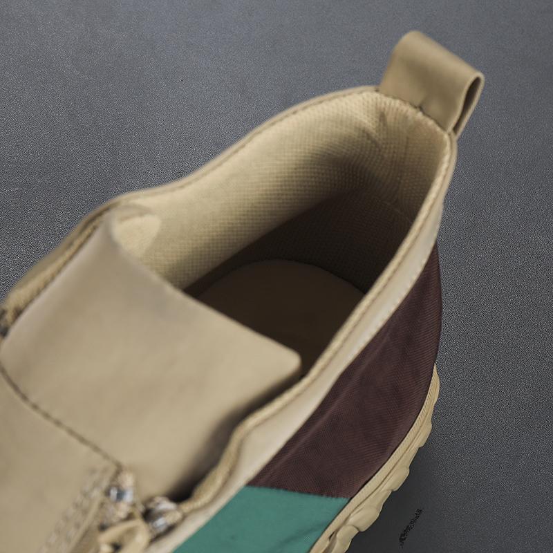 Holfredterse 5 Colour Autumn Men Lightweight Casual Flat Canvas Shoes Zip Slip On Espadrilles Ankle Shoes Outdoors Spring 20858